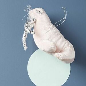 Anthropologie Tamar Mogendorff Walrus Ornament